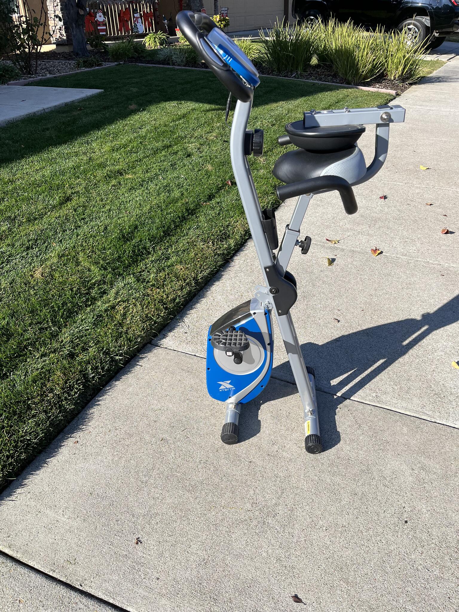 xterra folding exercise bike
