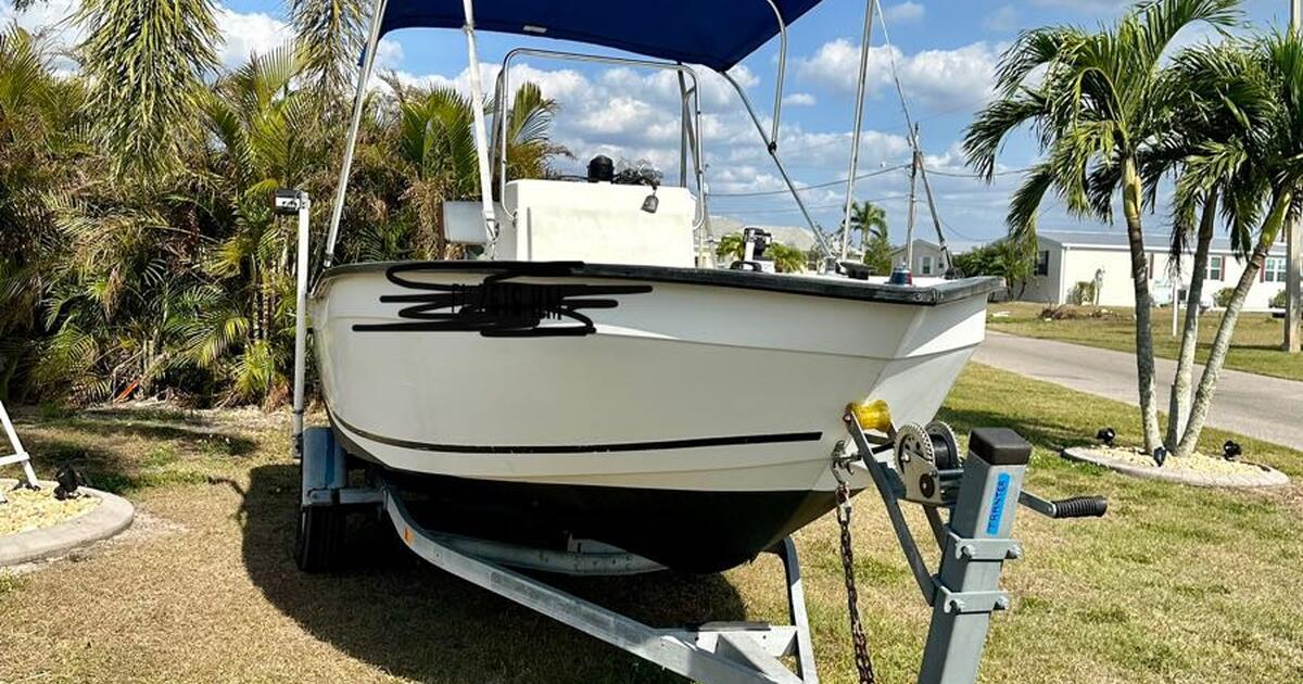 16.5 Ft Palm Beach Boat, 85 Hp Yamaha Motor, and Trailer for 5900 in