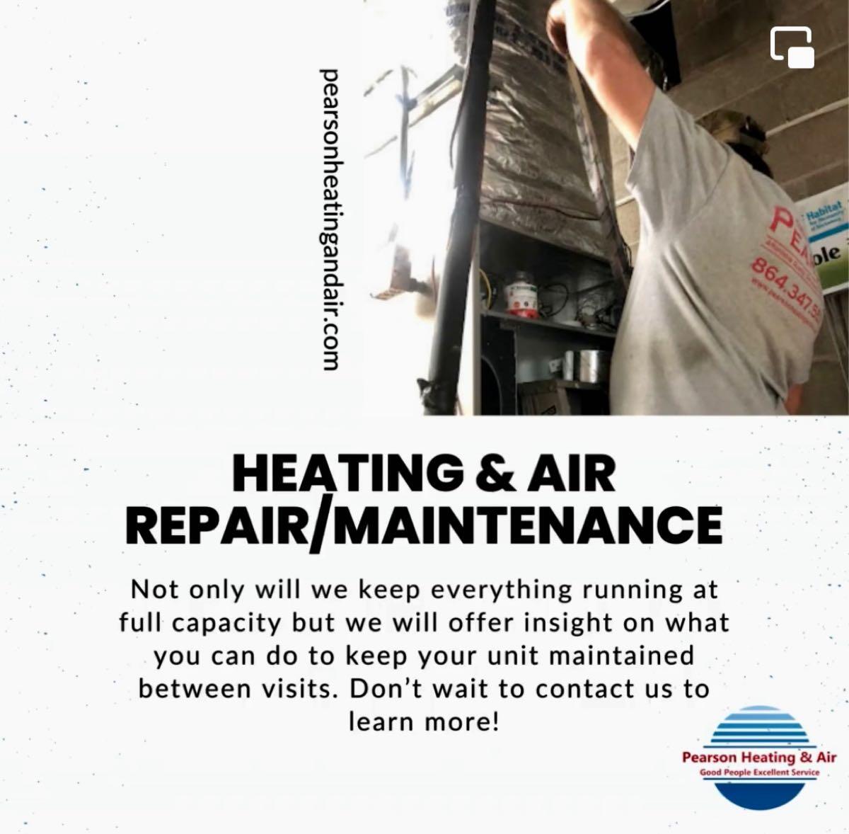 pearson heating and air