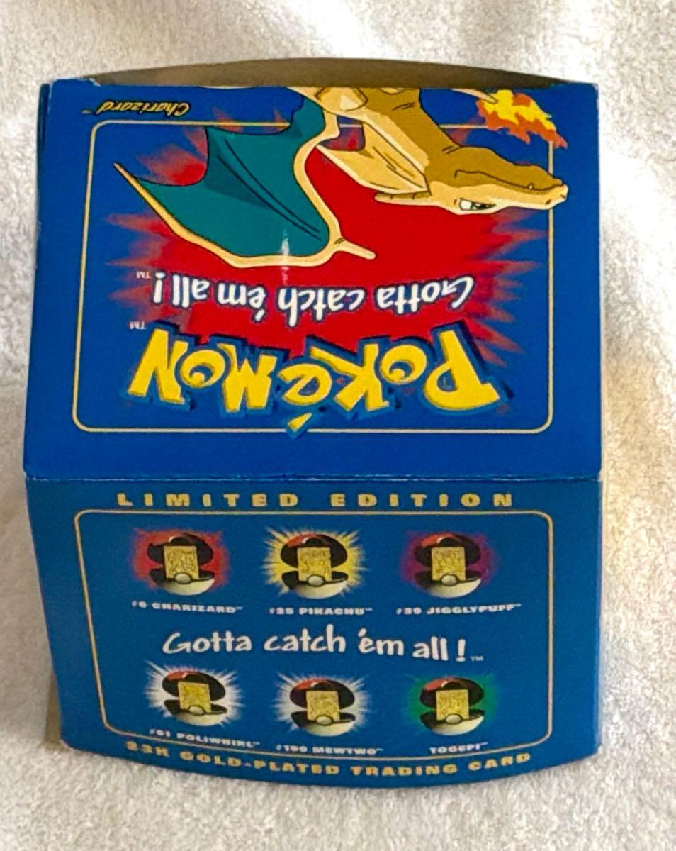 Pokmon Limited Edition-1999 Charizard #6-Sealed In Original Box-23K Gold  Plated Trading Card For $200 In Morton Grove, IL | For Sale & Free   Nextdoor