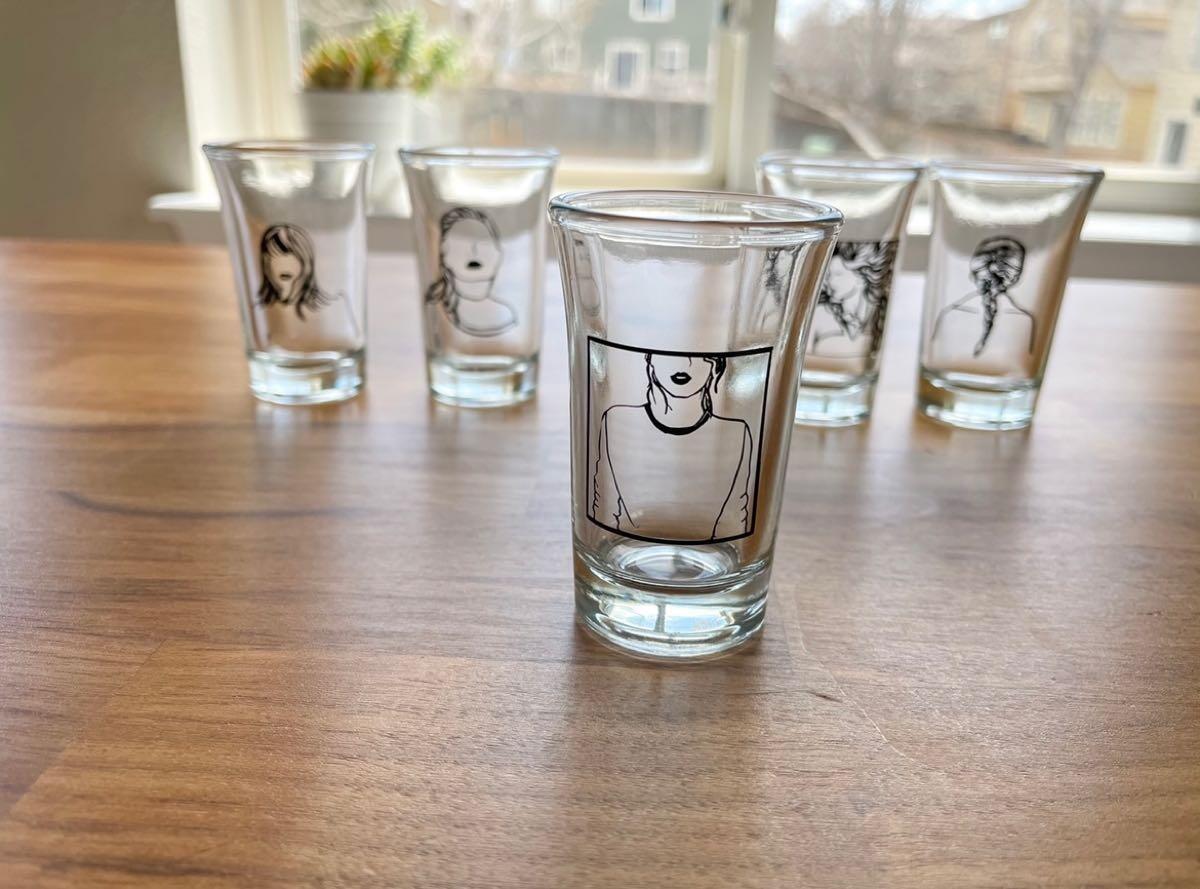 Taylor Swift Shot Glasses For $8 In Highl&s Ranch, CO