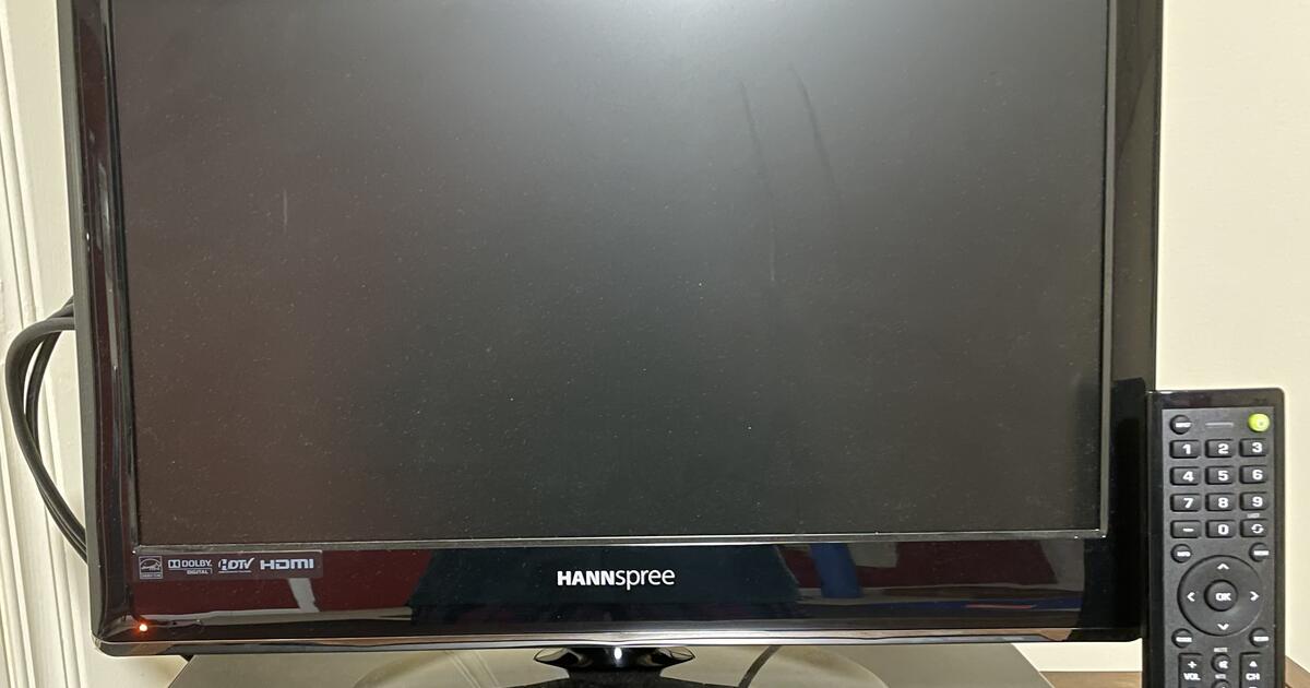 19” Hannspree TV with remote -$35 for $25 in Chicago, IL | For Sale ...