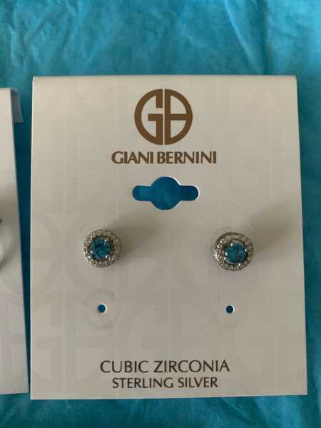 NEW Sterling Silver Giani Bernini Earrings Lot Of 3 For $30 In San Marcos,  CA