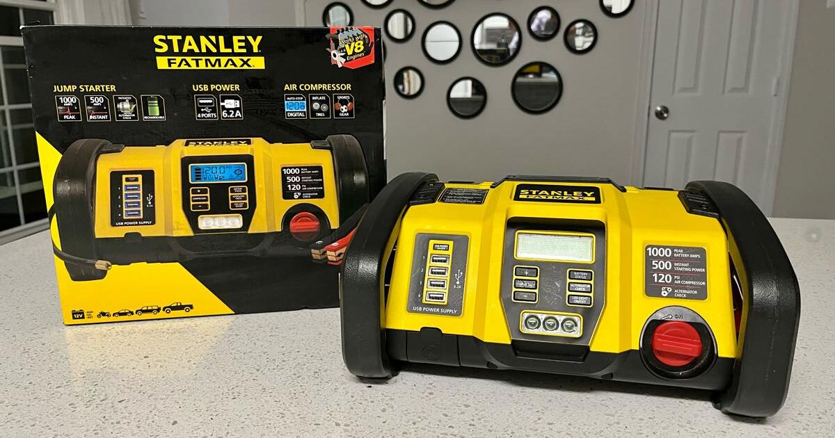 Stanley Fatmax 1000 Peak Amp Power Station. Like New Open Box! for $50 ...