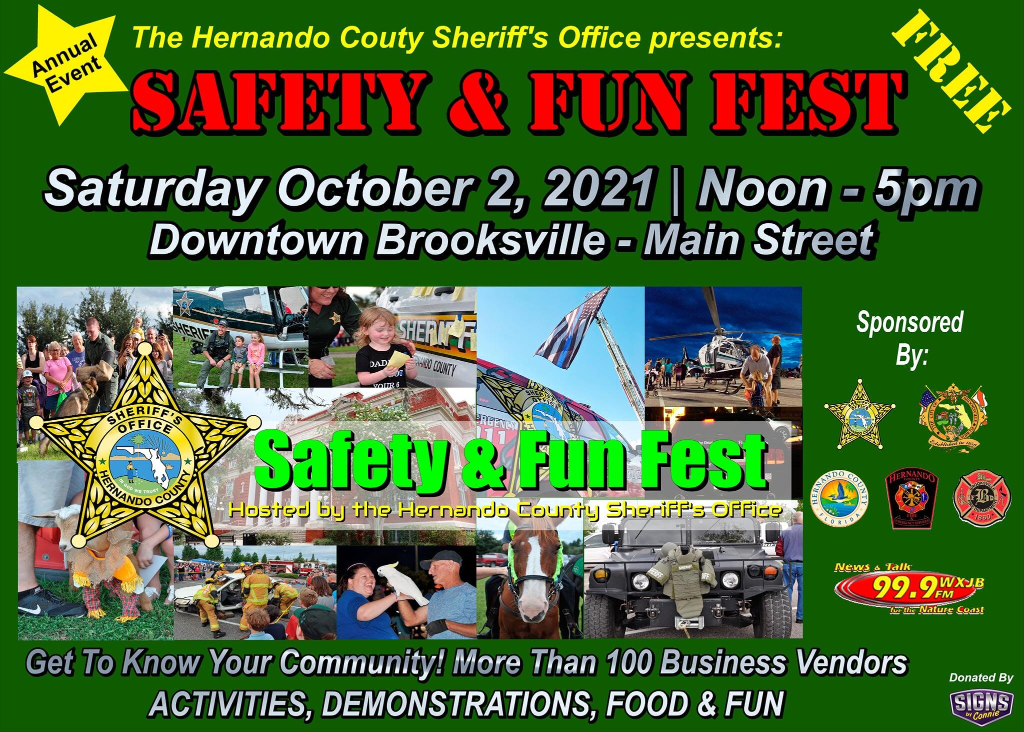 The Sheriff's Safety & Fun Fest! (Hernando County Sheriff's Office ...