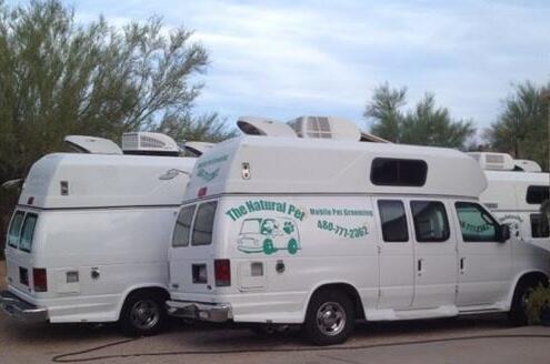 The natural pet sales mobile grooming