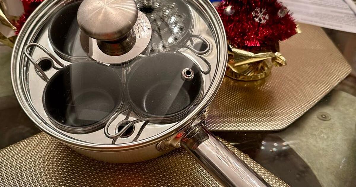 60 BRAND NEW Resto 4 Eggs Poacher by Demeyere Belgium for 25 in