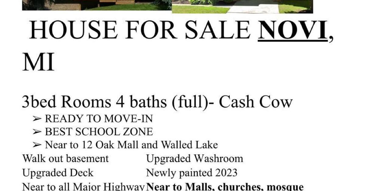 Condo For Sale for 325000 in Novi, MI For Sale & Free — Nextdoor