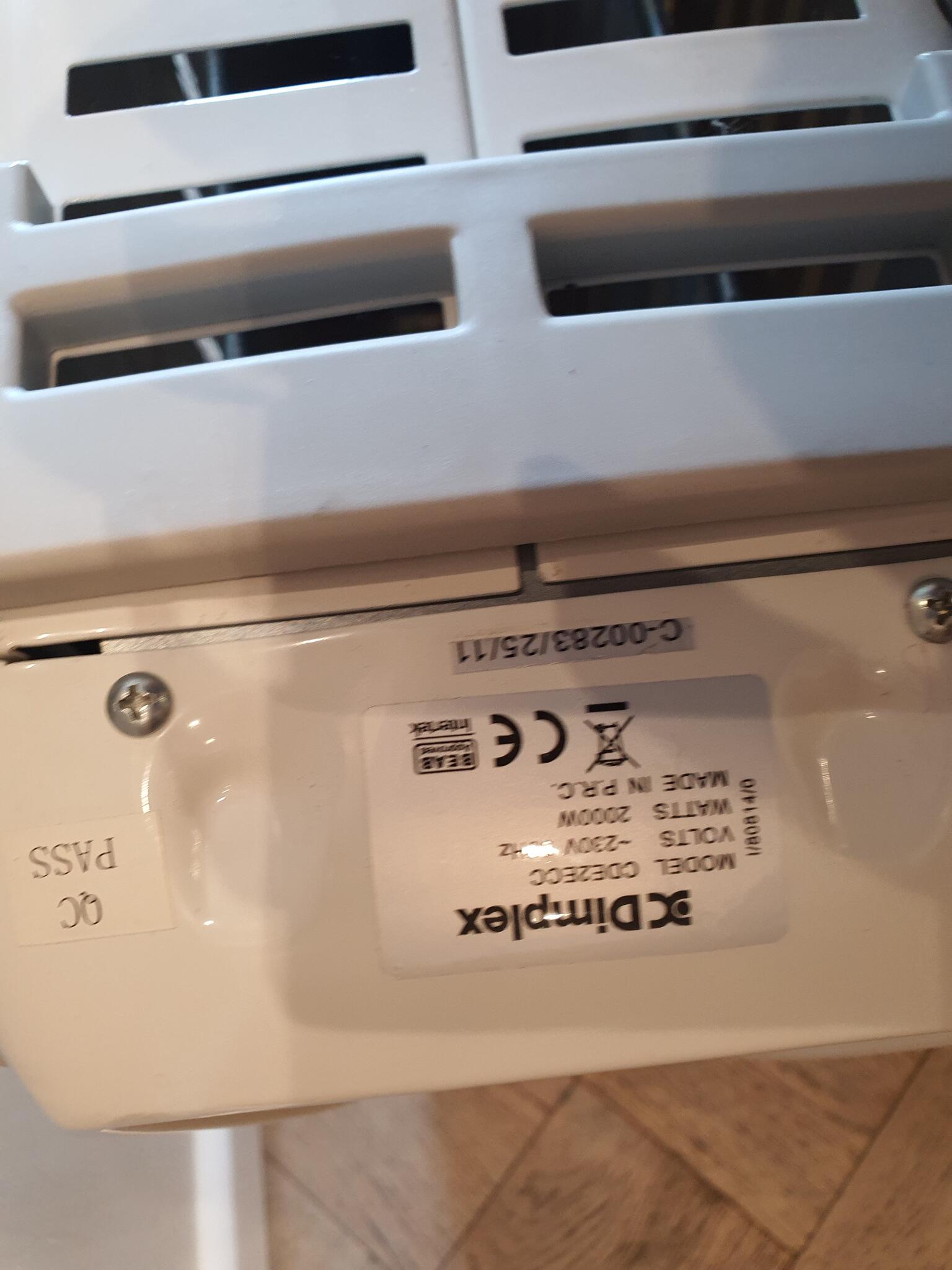 Dimplex CDE2ECC Cadiz Eco Oil Free Radiator Heater Radiator For £30 In  London, Englu0026 | For Sale u0026 Free — Nextdoor