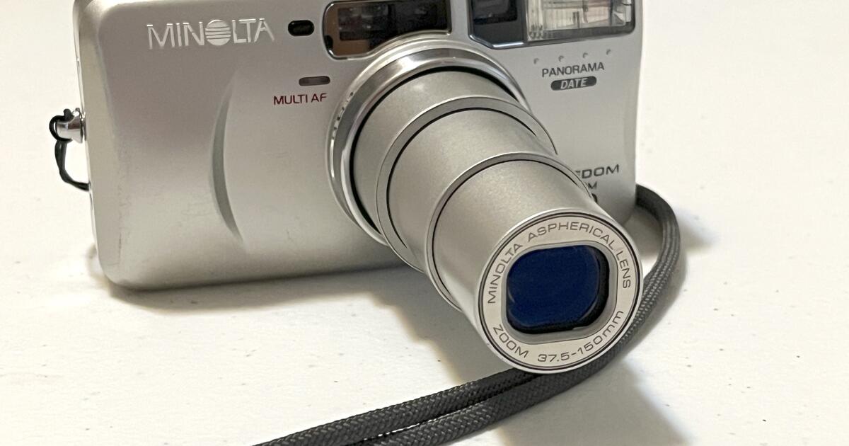 Minolta Freedom zoom 150 film camera for 55 in Morrisville, NC Finds