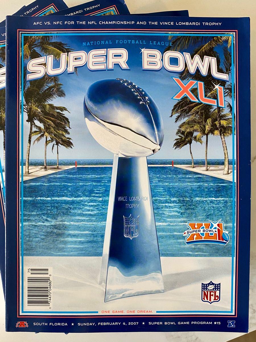 NFL Super Bowl XLI Official Program (Super Bowl XLI Official Program, 41)