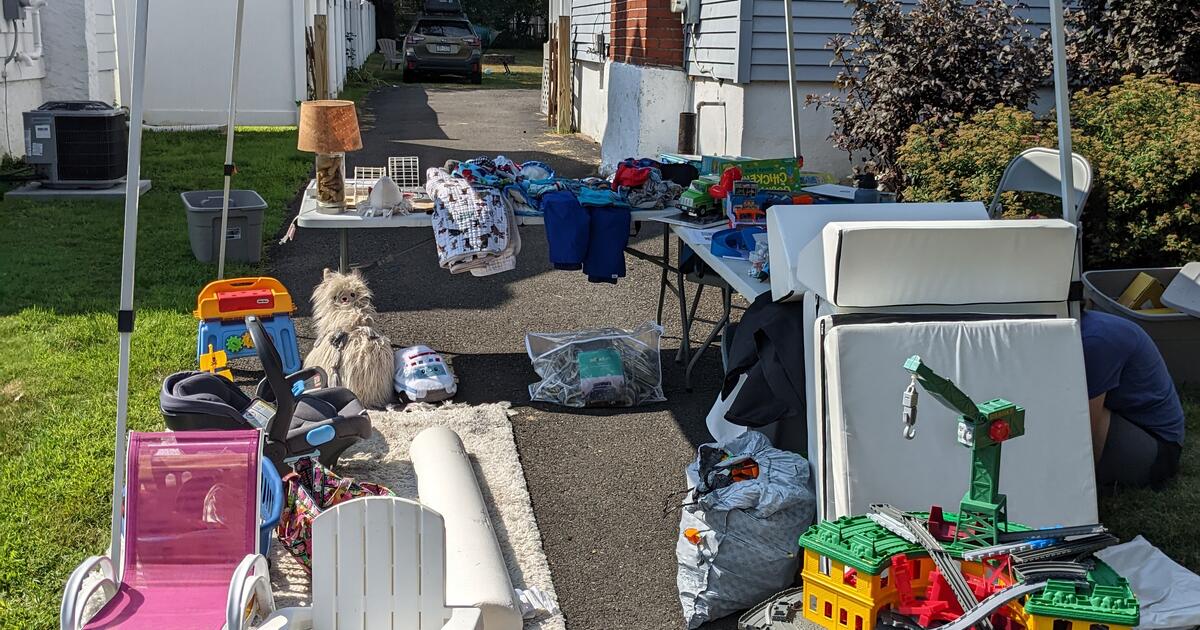 Yard Sale at Crooked Billet and Windover in Hatboro today only! in