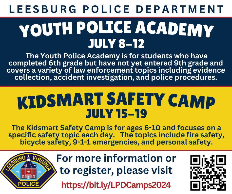 The Leesburg Police Department is thrilled to announce two-week-long ...