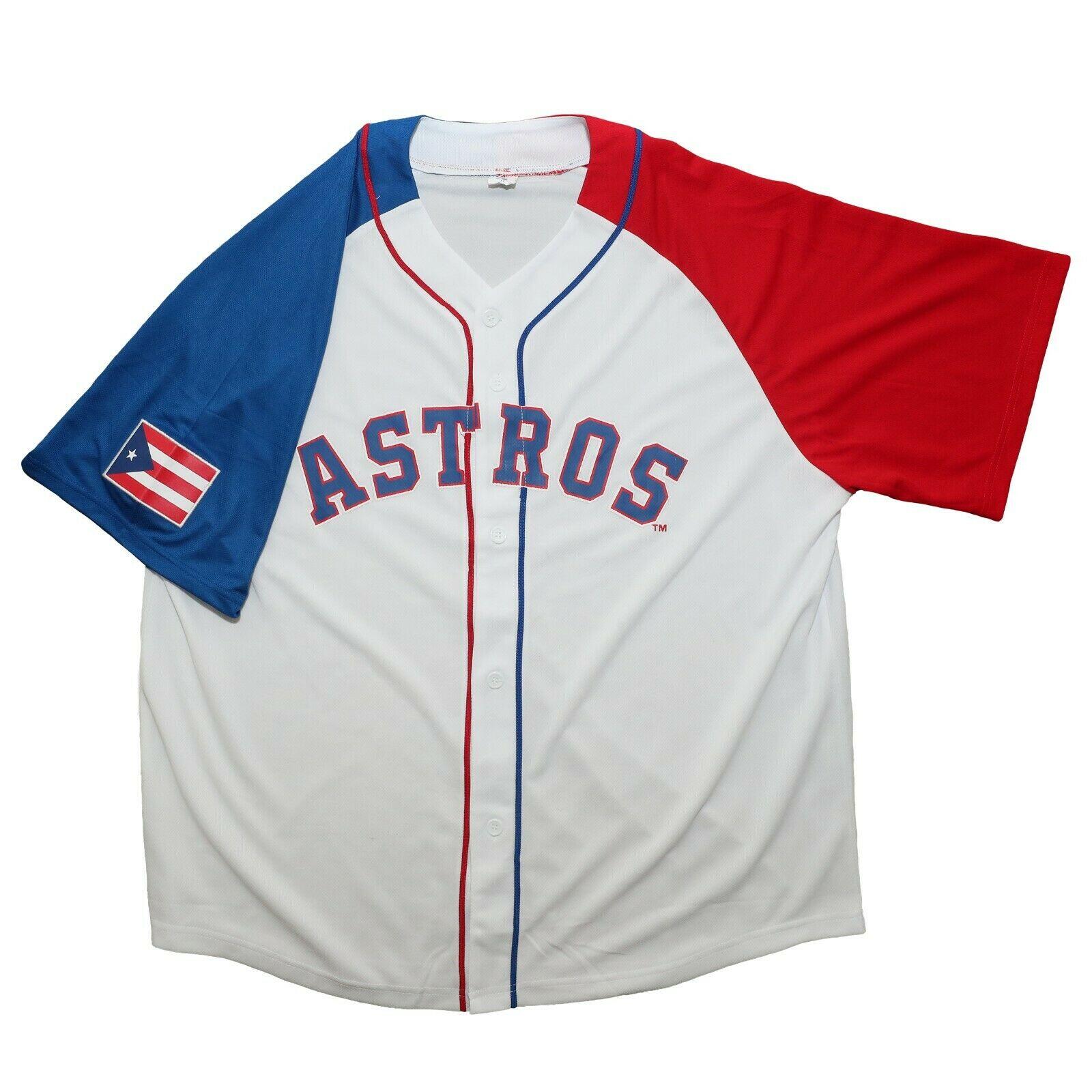 Houston Astros Carlos Correa Style PUERTO RICO Hispanic Heritage Jersey -  New! For $85 In Houston, TX