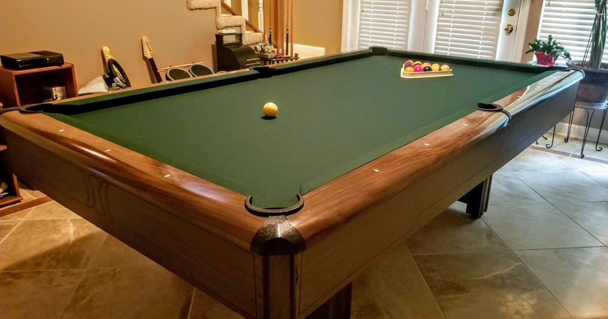 AMF Playmaster Pool Table and Accessories for Sale for $245 in Hot ...