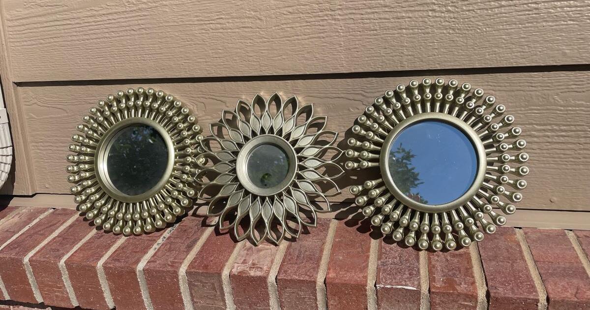 Set of 3 Decorative small Wall Mirrors for Free in Castle Pines, CO