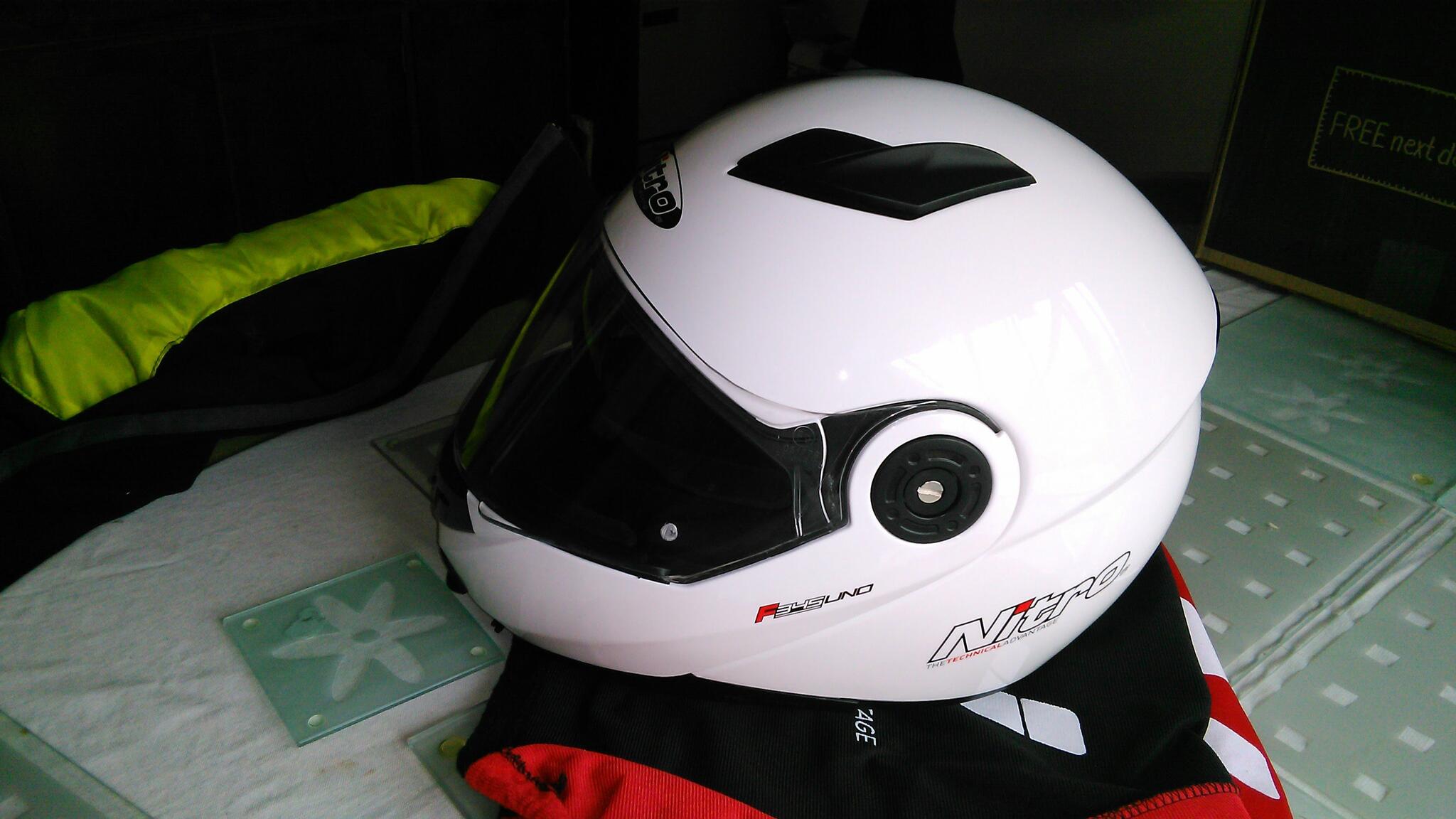 cara pasang visor helmet