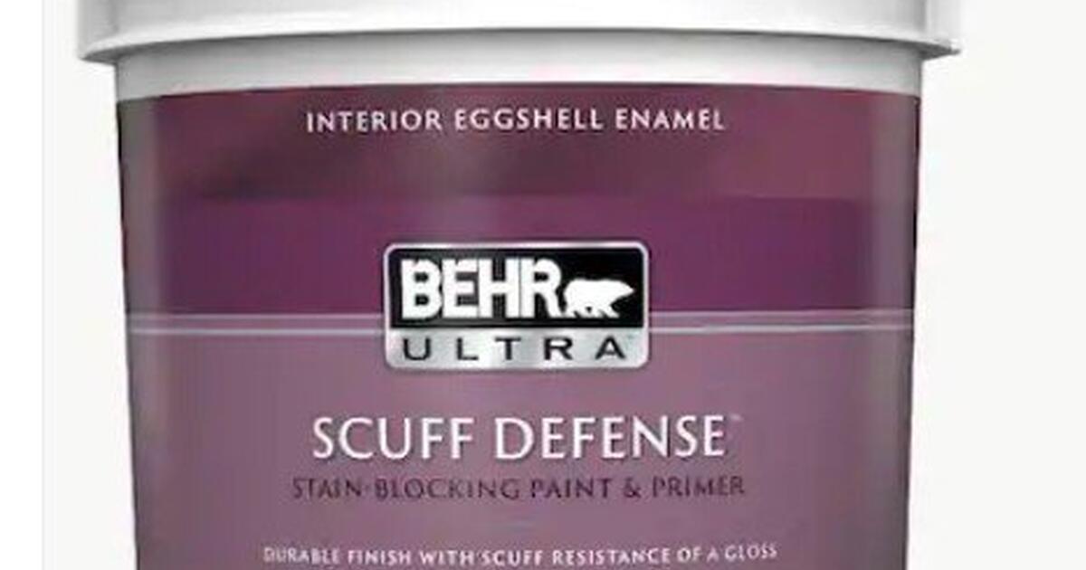 Behr Interior SCUFF Defense Eggshell 5gallon for 100 in Adelanto, CA