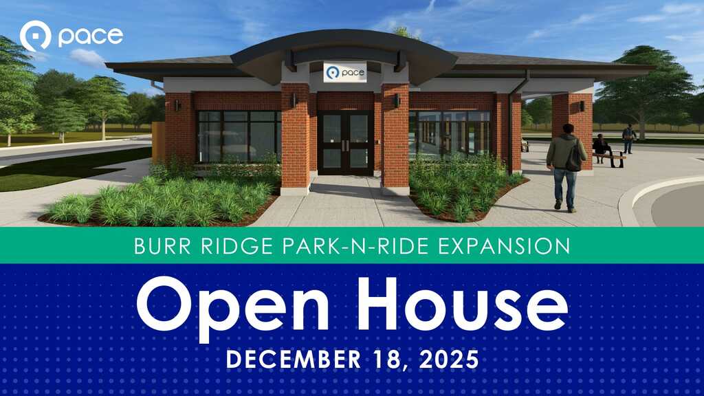 Pace is planning an expansion of the Burr Ridge Park-n-Ride and invites ...