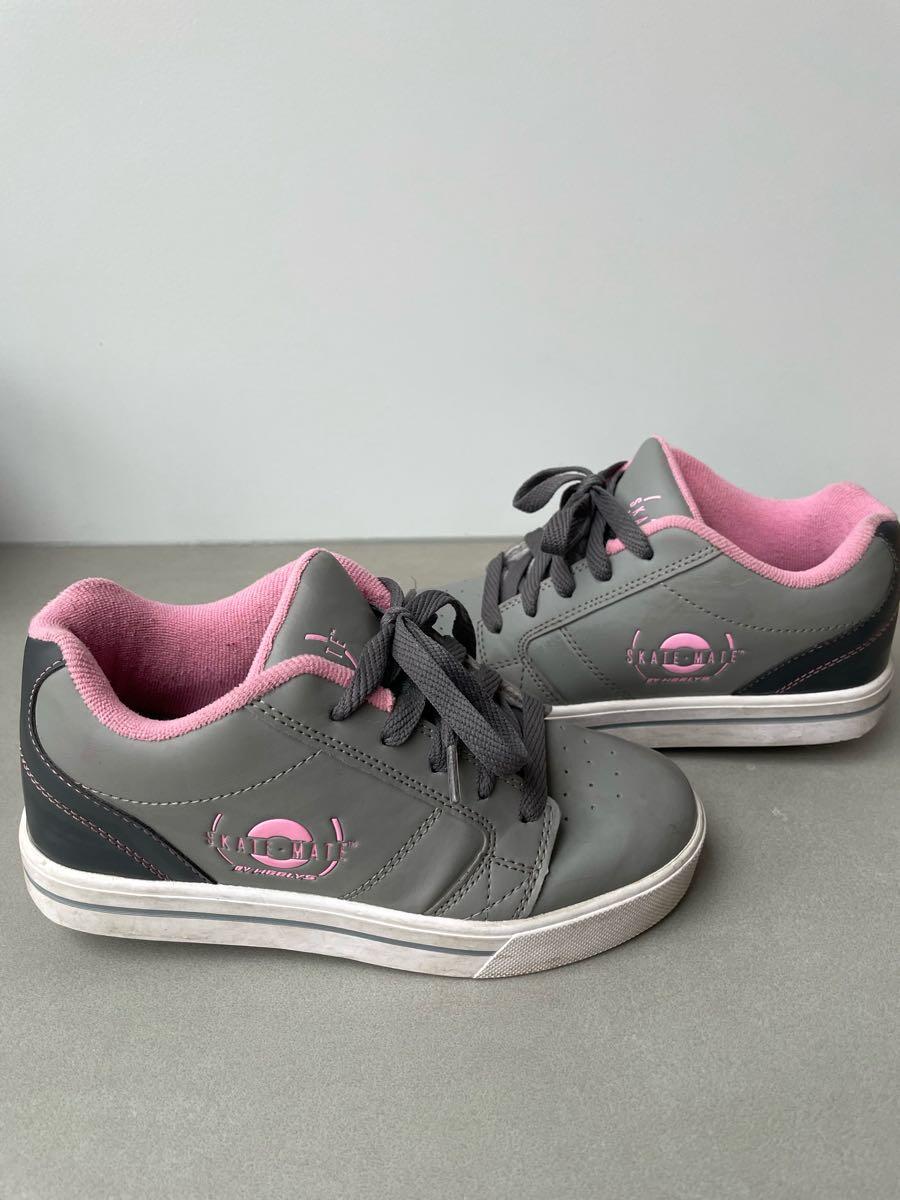Schoenen Met Wieltjes Skatemate Maat 35 Grijs/roze Voor 25 € In Haarlem, NH  | Gratis/Te Koop — Nextdoor