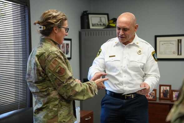 We were honored today to welcome Colonel Dreyer of the 137th Special ...