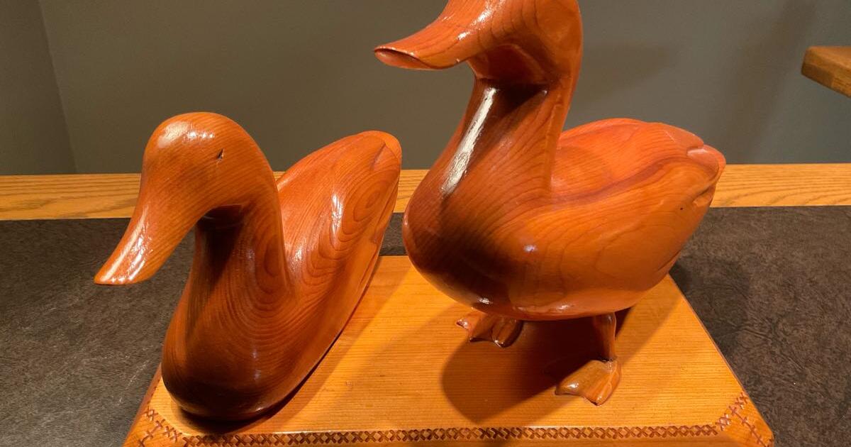 HAND CARVED WOOD DUCKS for 24 in Green Bay, WI For Sale & Free