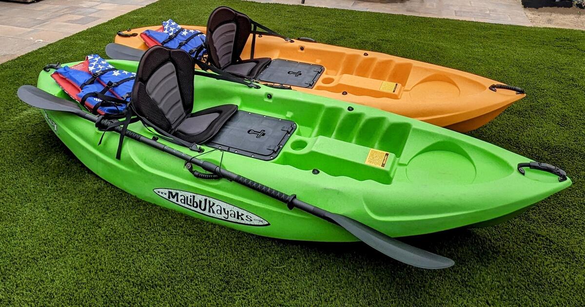 Small in size but big on features - Mini-X Malibu Kayaks (Qty: 2) for ...