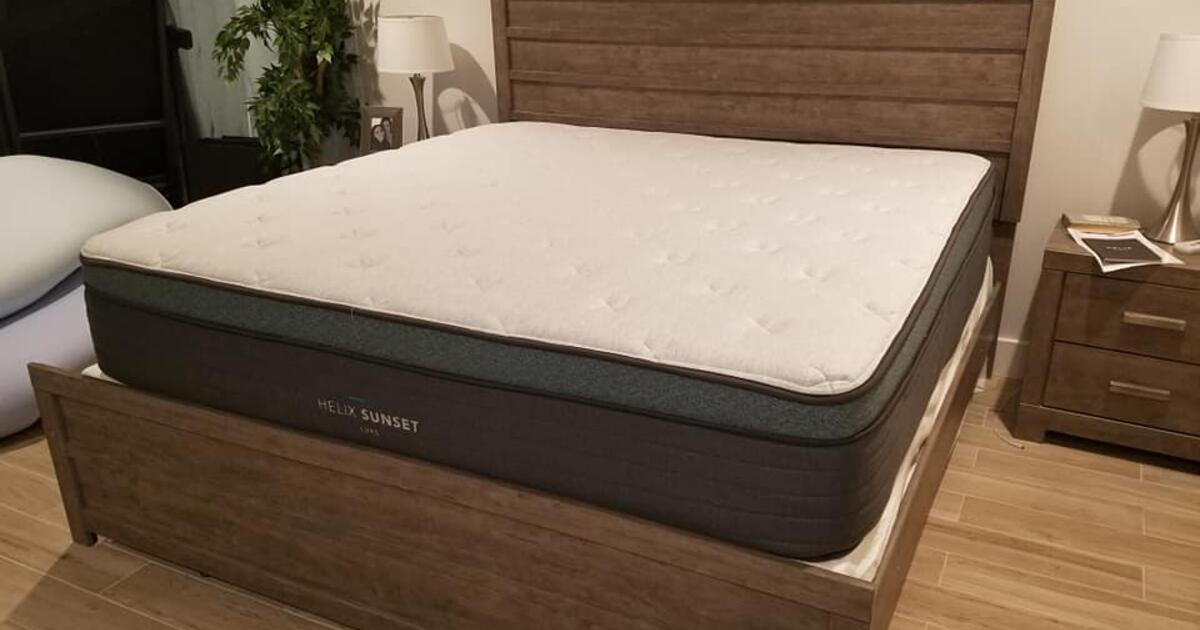 helix sunset luxe mattress cal king