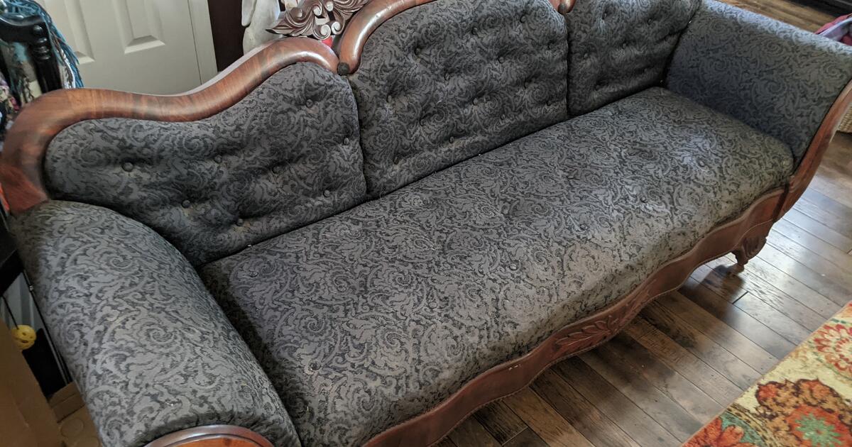 Free Antique Sofa, Good Bones, Needs ReUpholstering for Free in