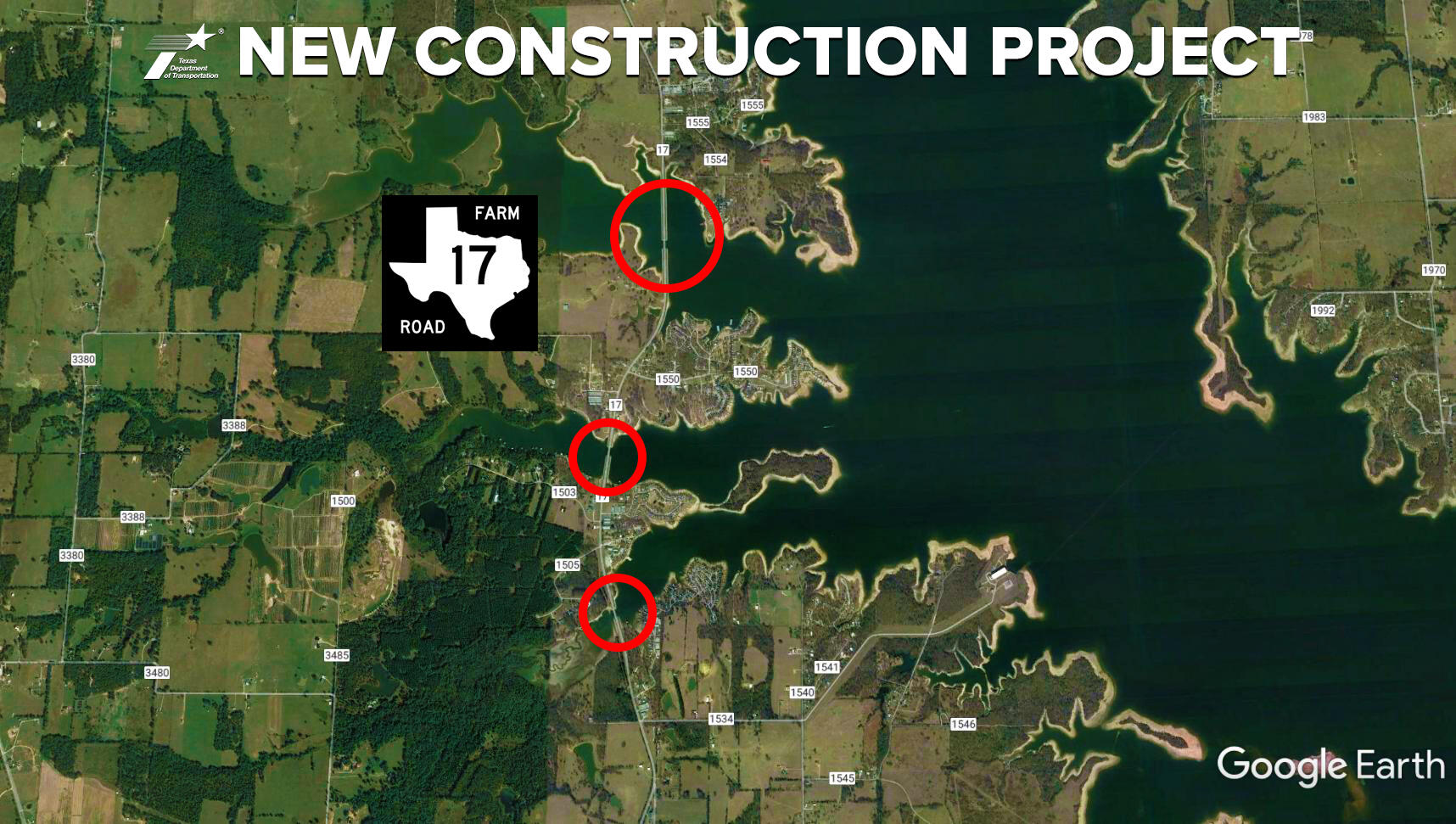 New Wood County Project to Begin June 6 on FM 17 (Texas Department of