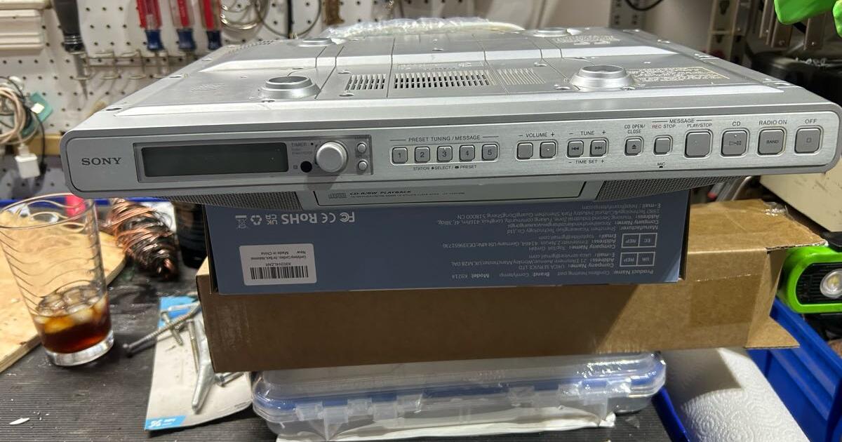 Sony Under counter CD/Radio Player for 30 in Berlin, MD For Sale
