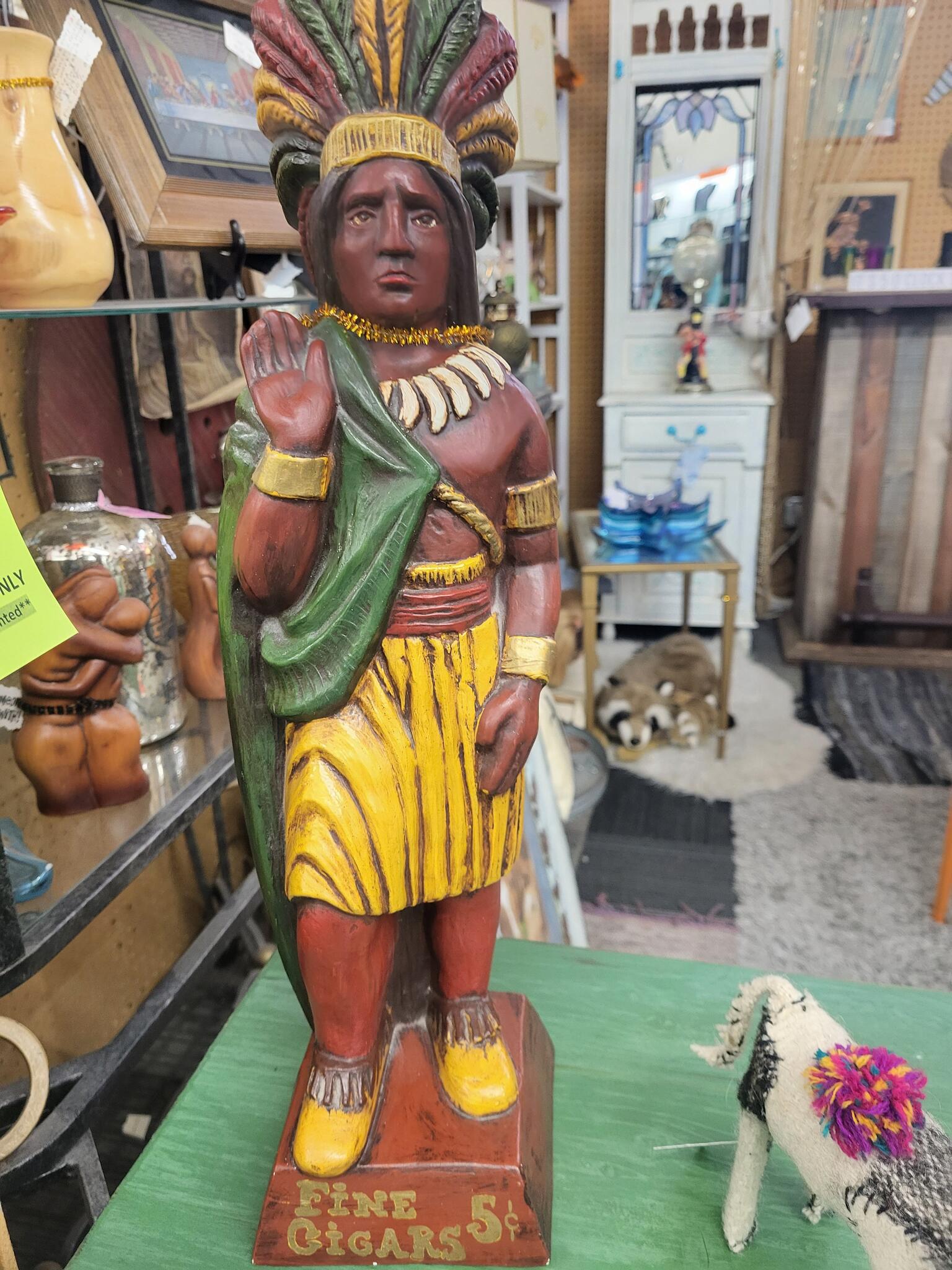 Vintage Ceramic Cigar Store Indian for $60 in Tempe, AZ | For Sale ...