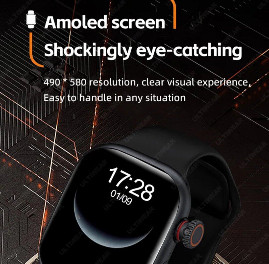 CD99 S16 4G Smart Horloge Android Systeem met SIM-kaart GPS WIFI Camera Smartwatch voor Mannen Vrouwen 2,26 AMOLED-scherm GoooglePlay (Zwart, 2GB 32GB