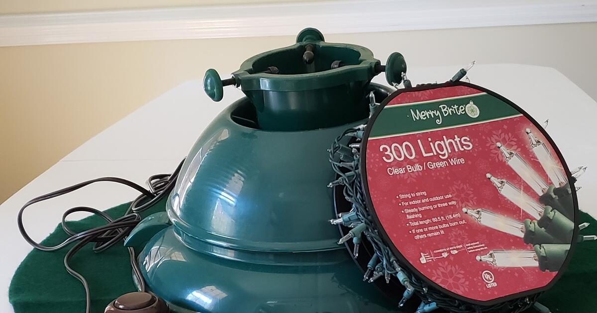 Dyno Swivel Straight Tree Stand + Waterproof Protective Mat + 300 Clear