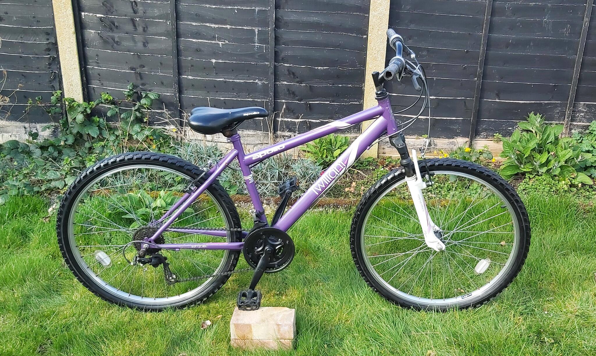 purple apollo twilight bike