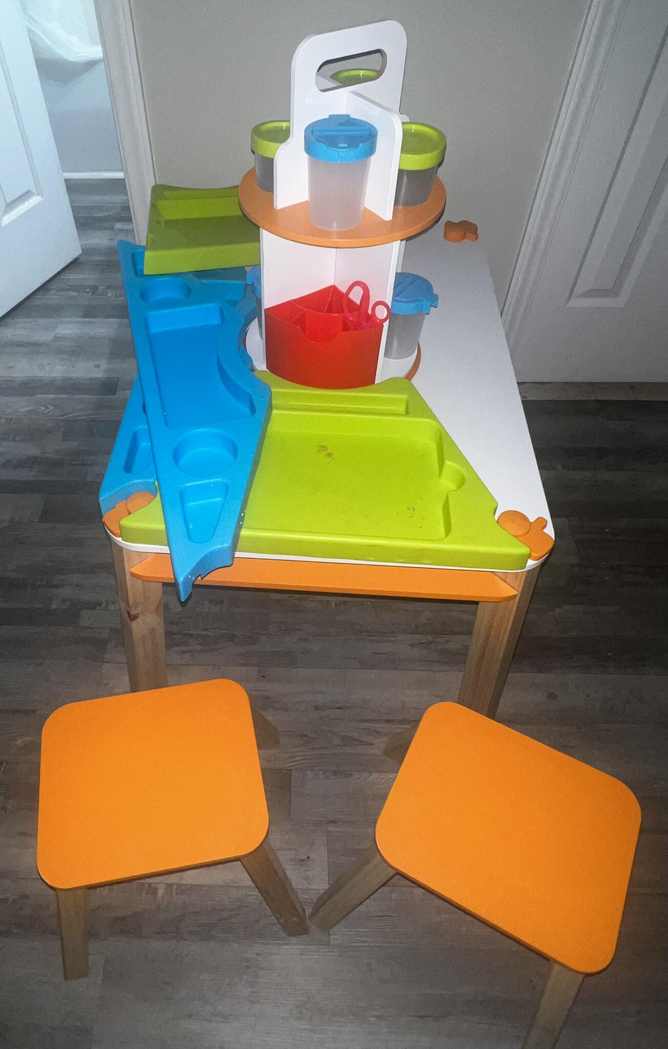 Kids Activity Table with Stools