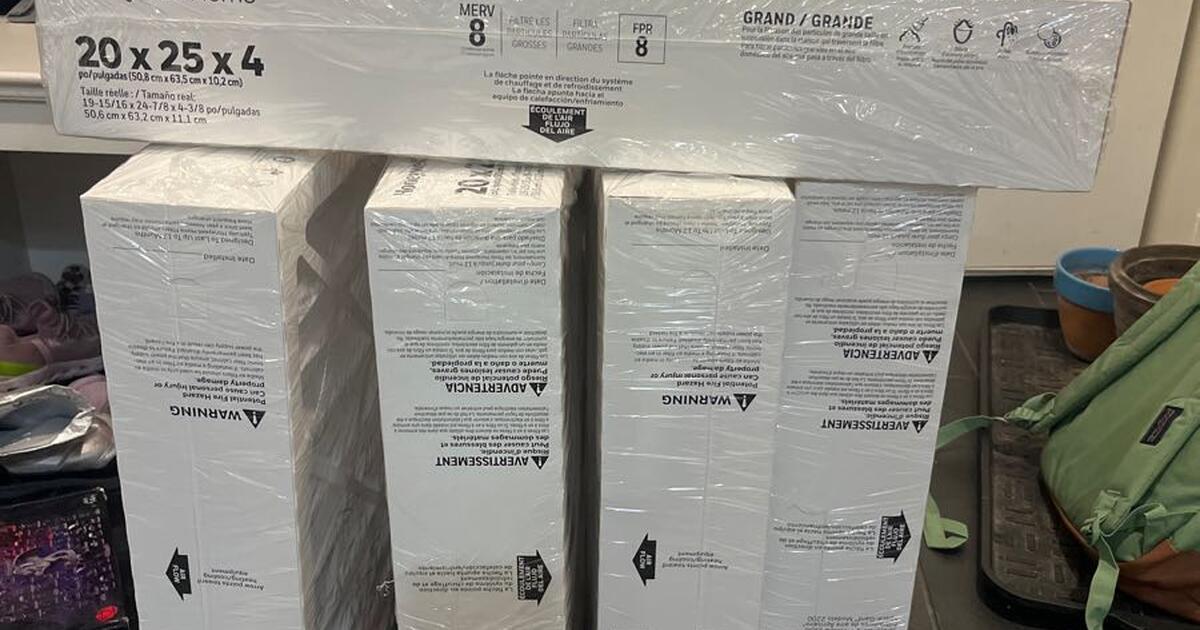Free new honeywell home air filters 20x25x4 for free in minneapolis mn