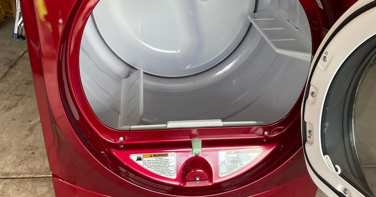 Maytag Ruby Red washer and dryer set for 450 in Colorado Springs, CO