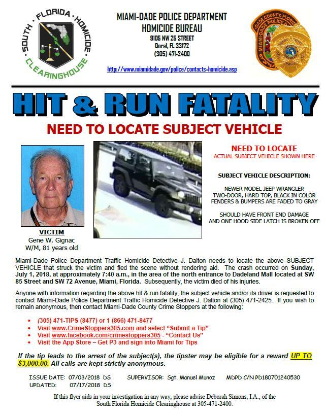 BOLO (MiamiDade Police Department) — Nextdoor — Nextdoor