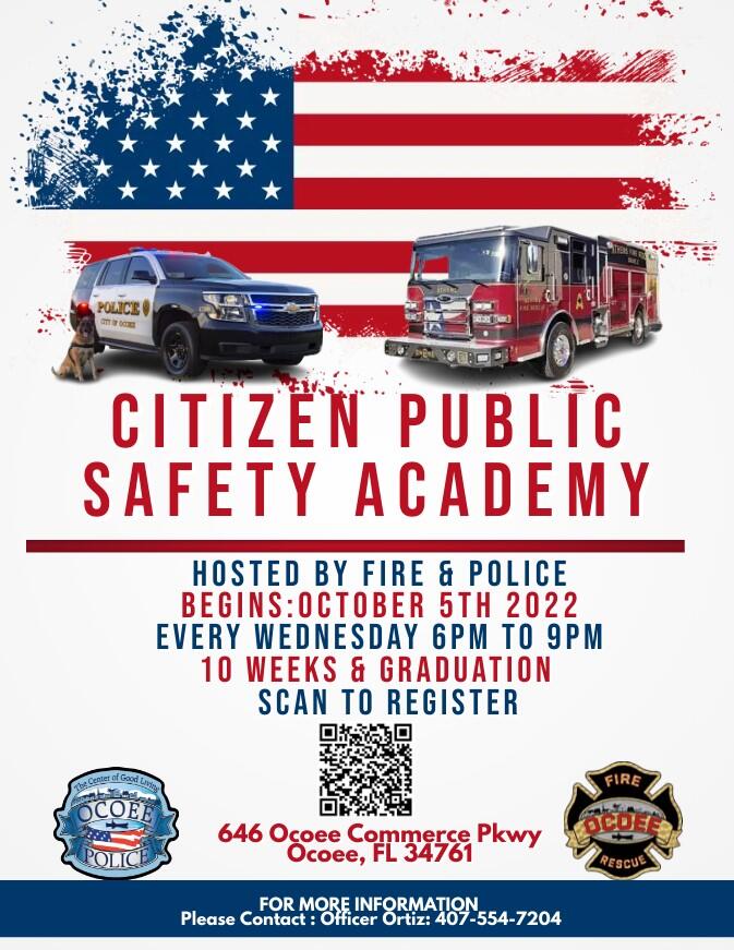 Ocoee Citizen Public Safety Academy (Ocoee Police Department