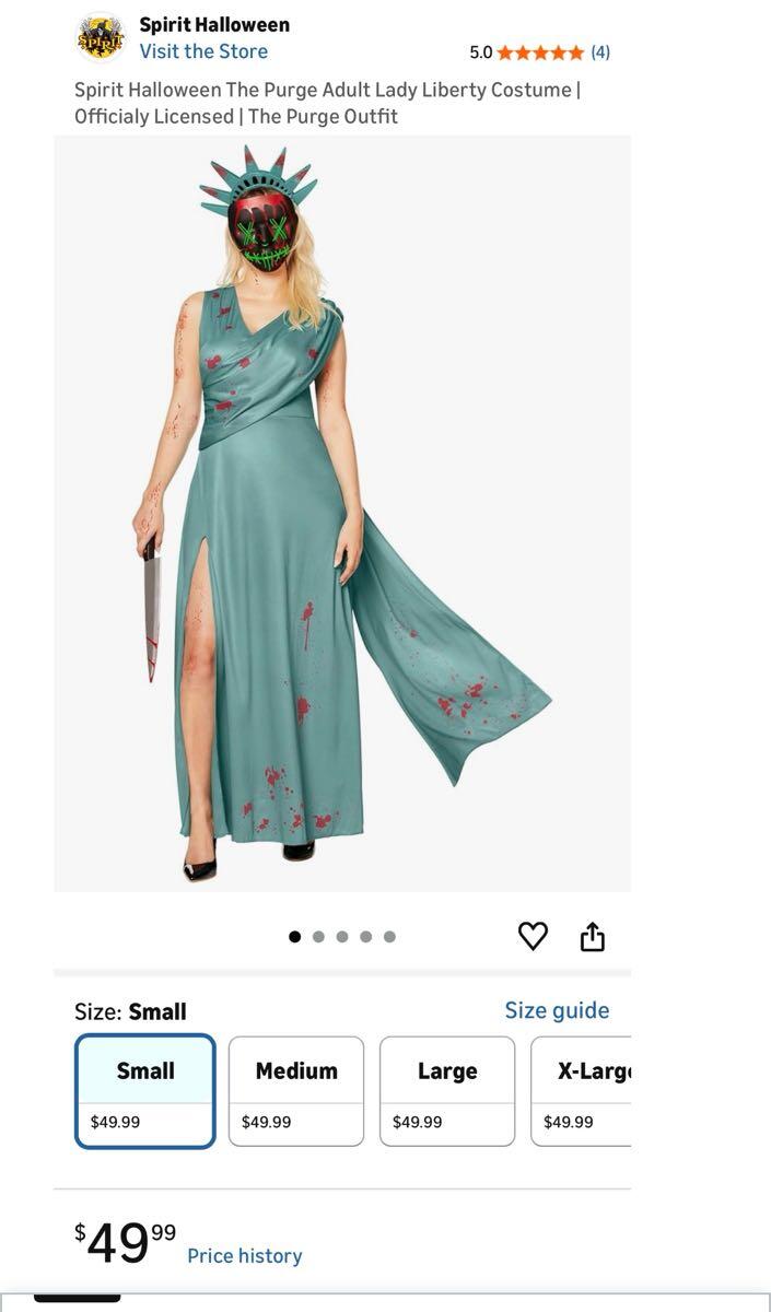 Spirit Halloween The Purge Adult Lady Liberty Costume For $25 In Converse, TX | For Sale & Free Nextdoor Spirit Halloween The Purge Adult Lady Liberty Costume For $25 In Converse, TX | For Sale & Free Nextdoor