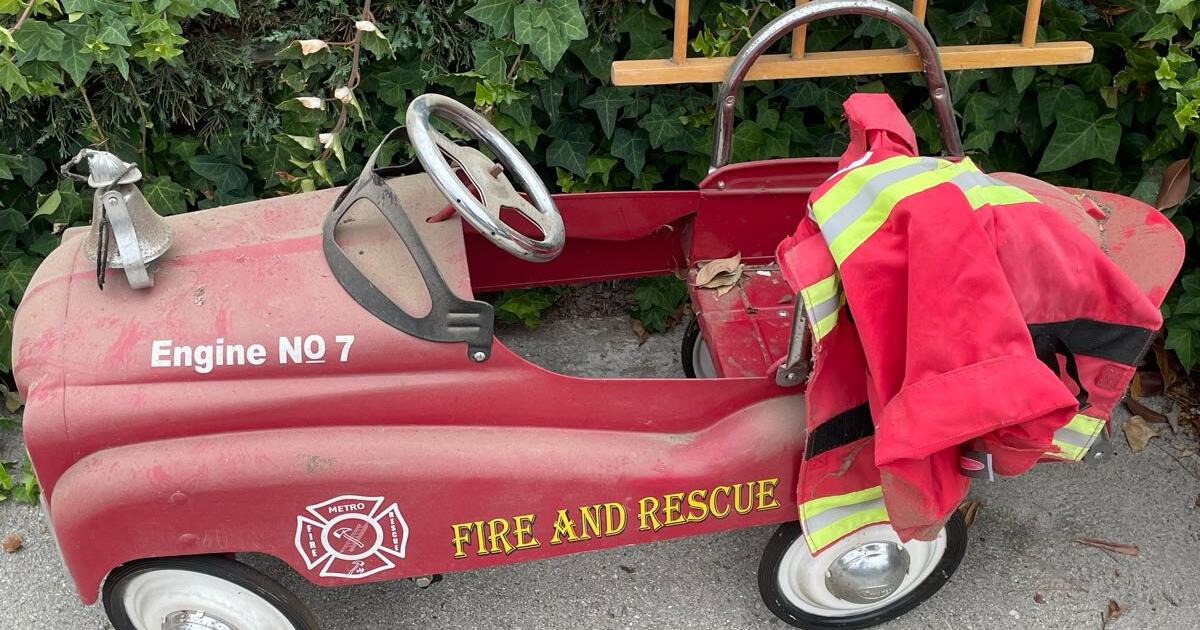Fire engine and booster seat for Free in West Hills, CA | For Sale ...