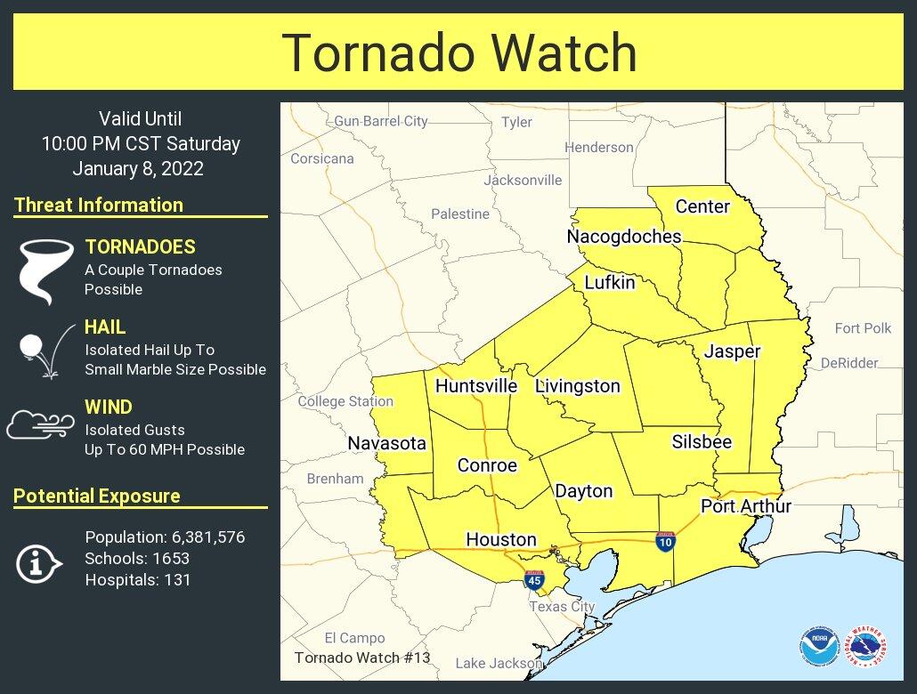 𝐓𝐨𝐫𝐧𝐚𝐝𝐨 𝐖𝐚𝐭𝐜𝐡 𝐔𝐧𝐭𝐢𝐥 𝟏𝟎:𝟎𝟎 𝐏𝐌 (City of Katy Office of Emergency ...