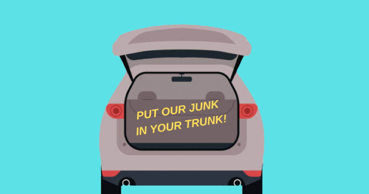 PUT OUR JUNK IN YOUR TRUNK GARAGE SALE IN DUBLIN for 1 in Dublin, OH