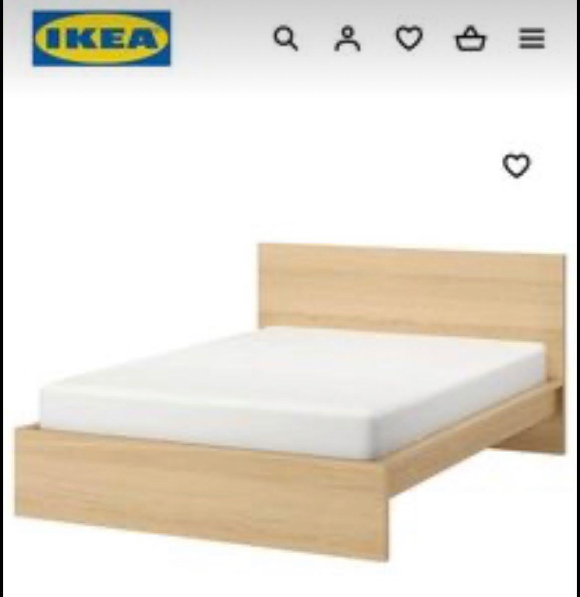 Full size ikea bed, box spring and mattress for 100 in Salem, OR For