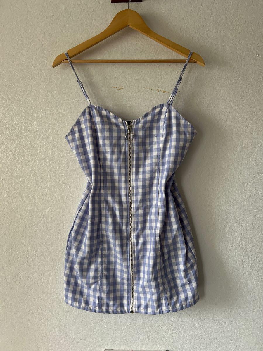forever 21 blue gingham dress Forever 21 Blue Gingham Dress 🩵⛓️✨ For $20 In Concord, CA