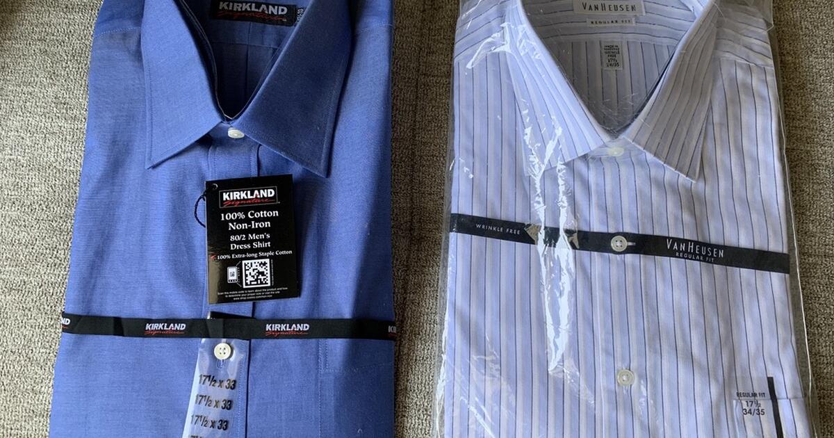 Mens Dress Shirts size 17/33 and 17.5/3435 for 12 in Plano, TX For