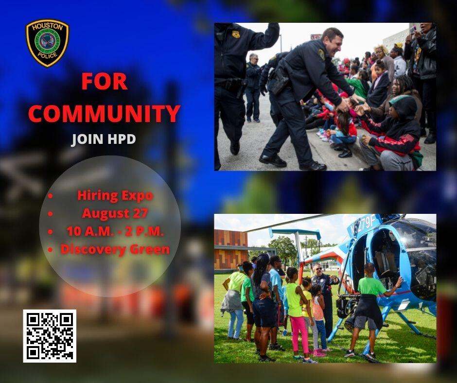 HPD 2022 Hiring Expo (Houston Police) — Nextdoor — Nextdoor