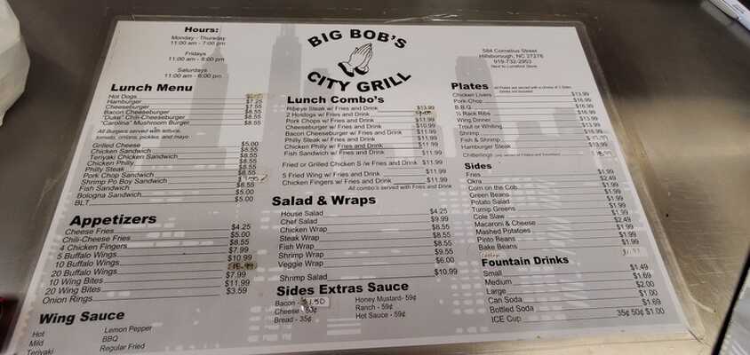 Big Bob s City Grill Hillsborough NC Nextdoor