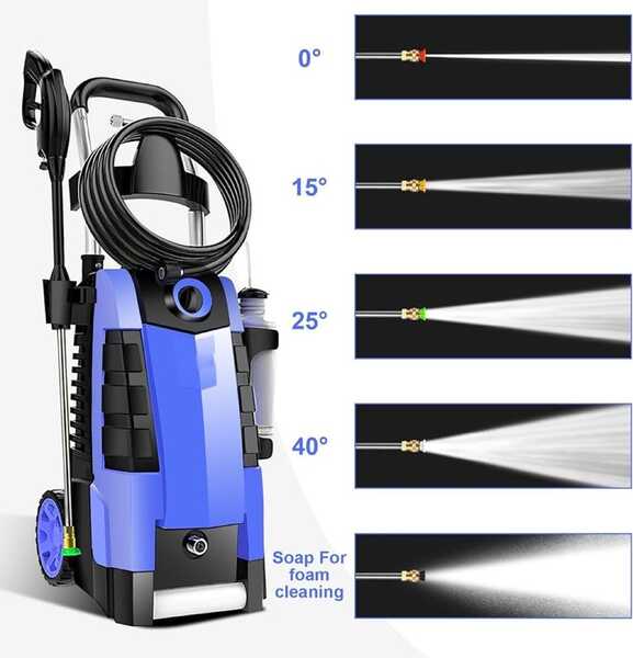 TEANDE Pressure Washer TE3000 Electric Power Washer For $90 In